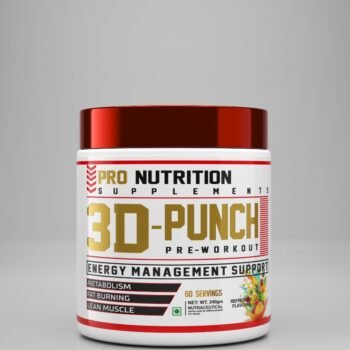 3D Pre Workout – Energy, Focus & Pump Formula